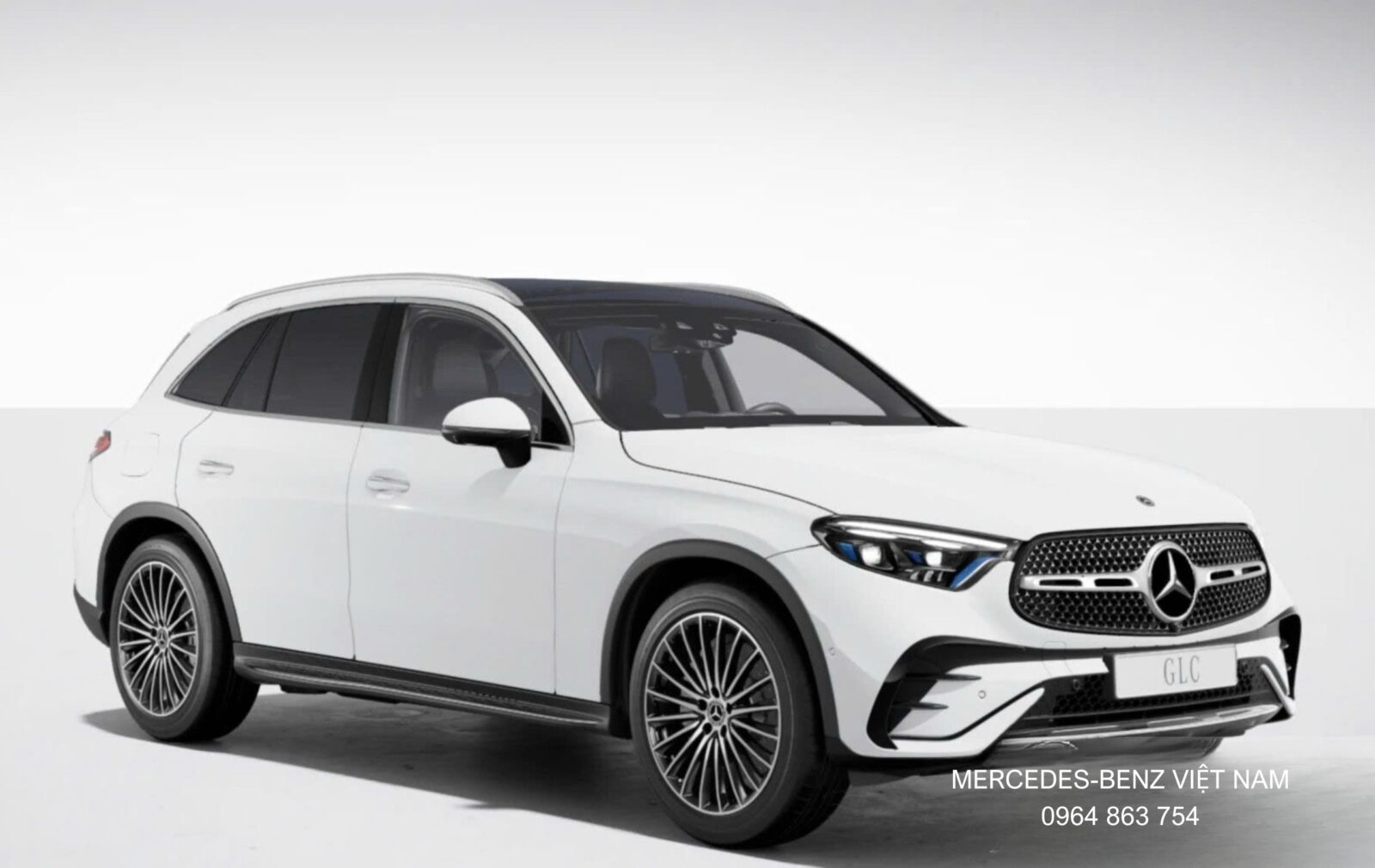 Màu trắng Polar trên GLC 300 ALL New
