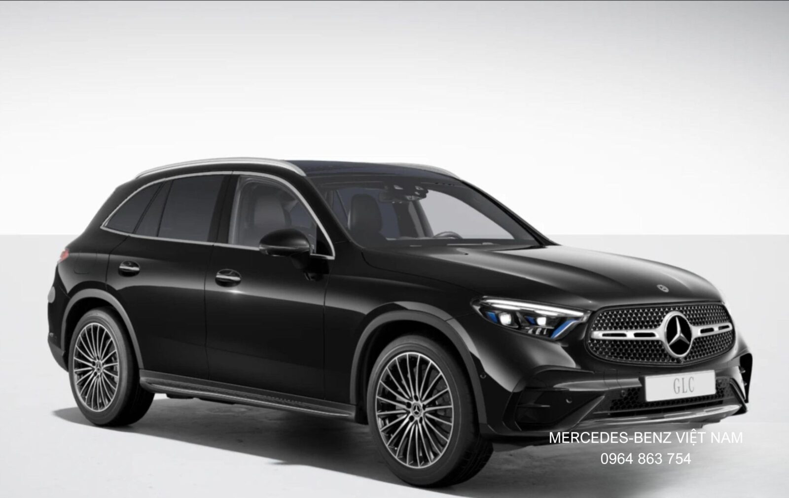 Màu Đen Obsidian trên GLC 300 ALL NEW